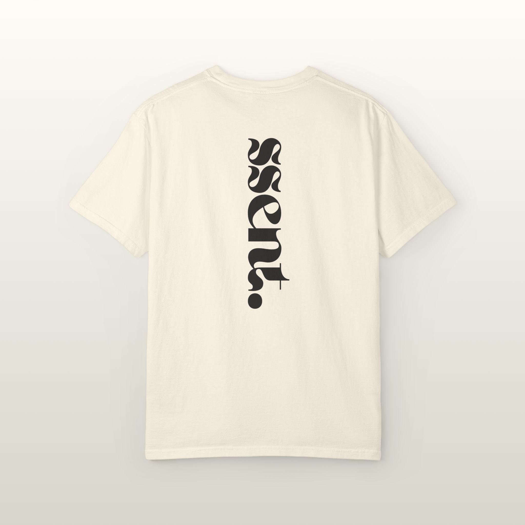 Bold oversized T-shirt.