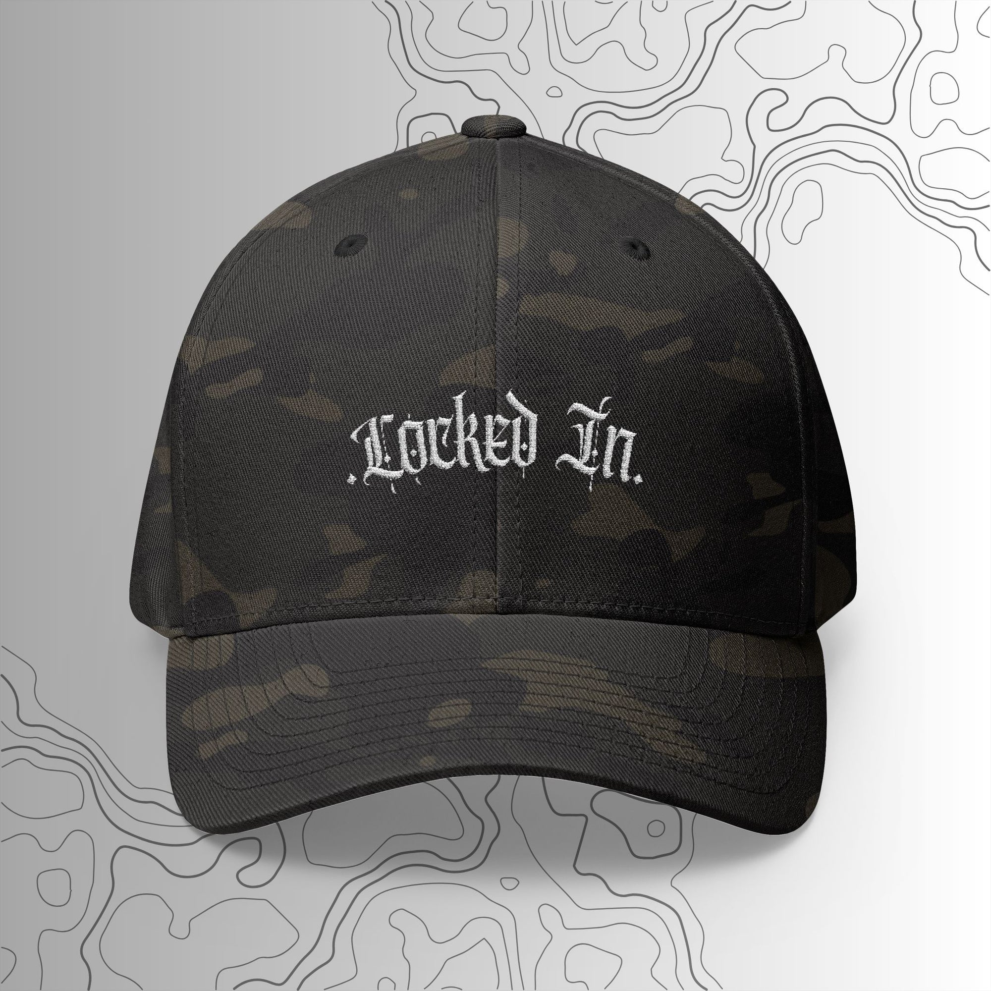 Locked In. Closed-Back Cap