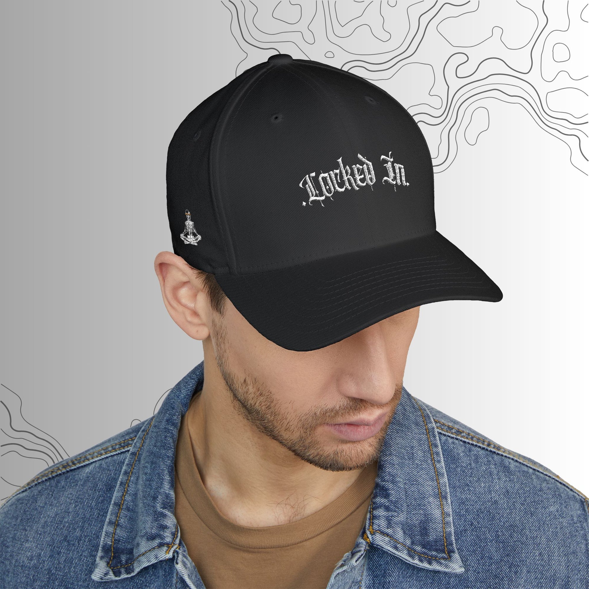 Locked In. Closed-Back Cap