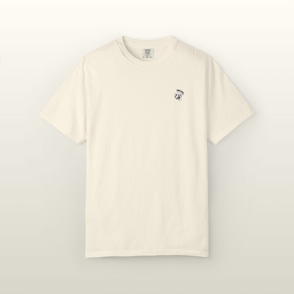 Bold oversized T-shirt.