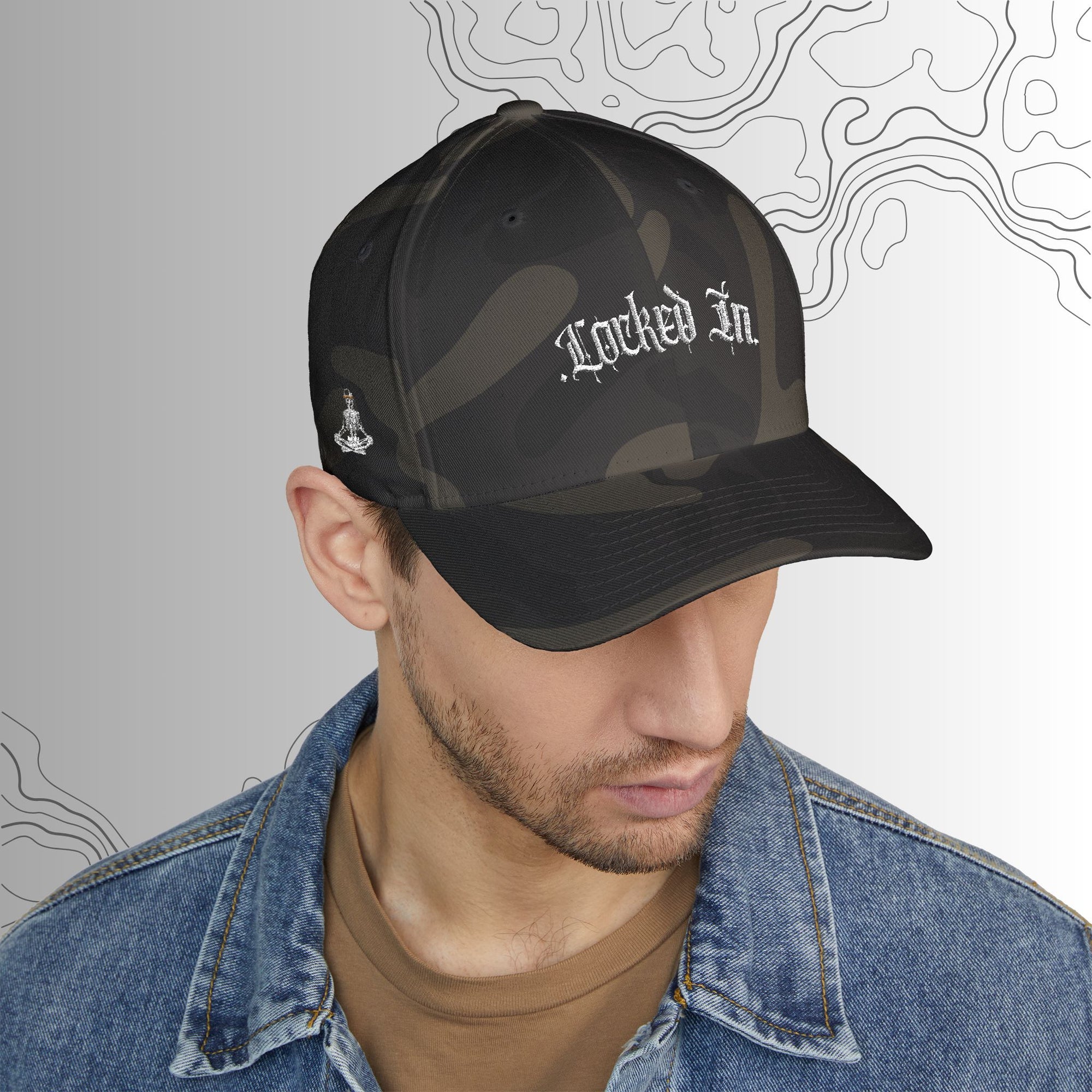 Locked In. Closed-Back Cap